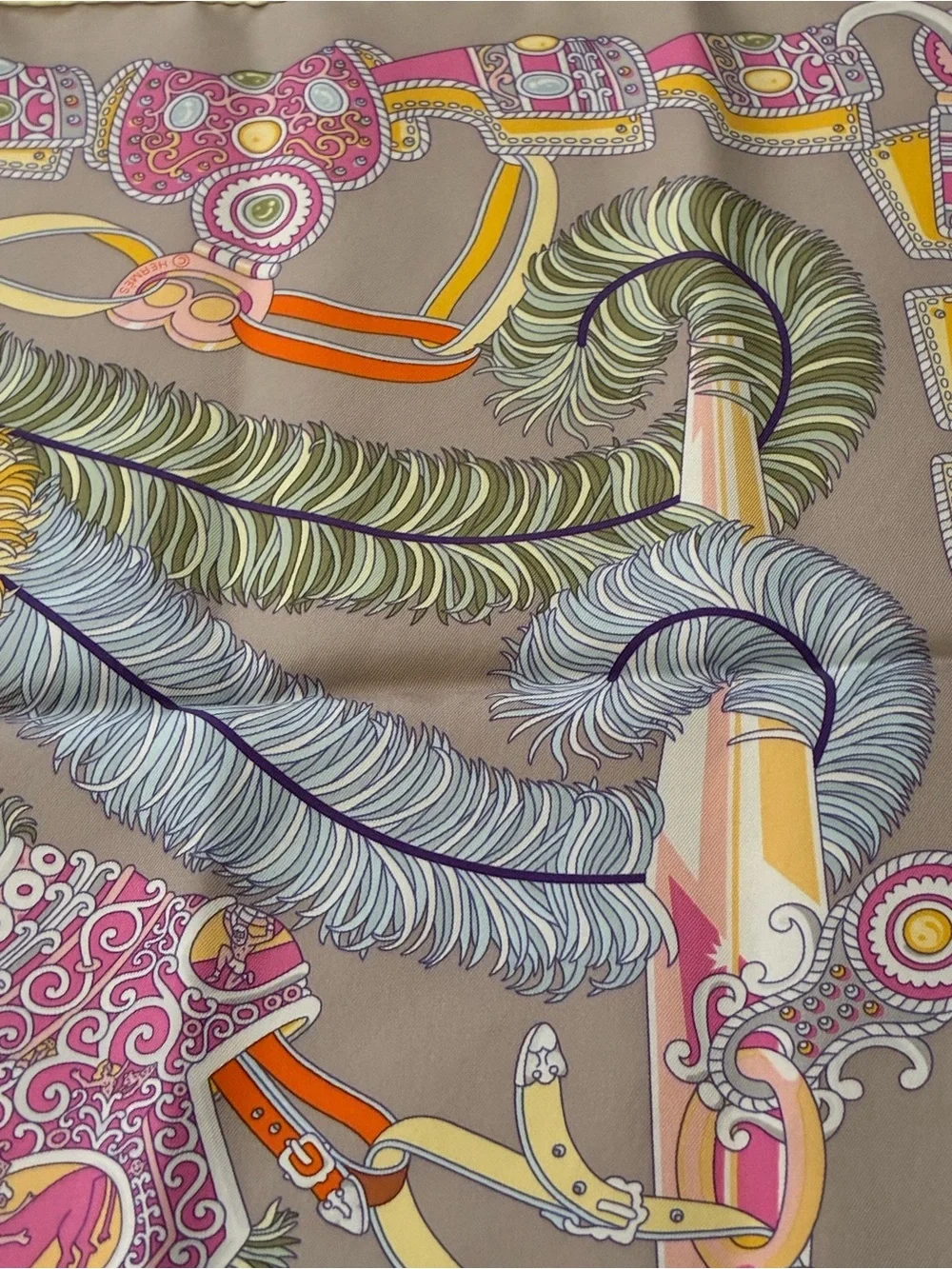 Hermès Sous l'Egide de Mars WASH 90cm by Pierre Marie PRISTINE